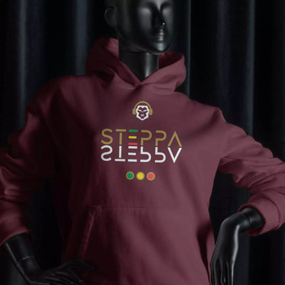 Hoodie Reggae Steppa bordeaux par Jahman